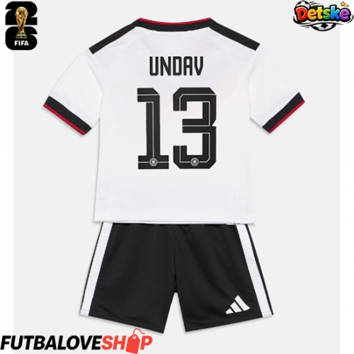 Dres Nemecko Deniz Undav #13 Domáci pre deti MS 2026 Krátky Rukáv (+ trenírky)